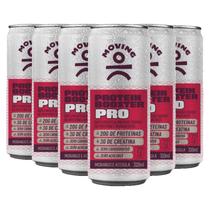 Kit 6und Protein Booster MOVING Pro Morango e Acerola 310ml