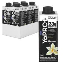 Kit 6und YoPRO Baunilha UHT 23g Proteína Zero Lactose 250ml