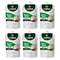 Kit 6uni Óleo de Coco (sem sabor) 100ml Pouch - Copra Kit 6uni Óleo de Coco (sem sabor) 100ml Pouch - Copra
