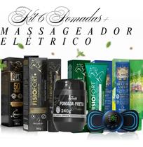 Kit 6x As Melhores Pomada + Massageador Eficaz Contra Dores