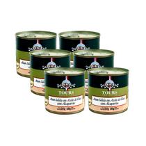 Kit 6X: Atum Sólido com Alcaparras em Azeite Tours 255g Kit 6X: Atum Sólido com Alcaparras em Azeite Tours 255g