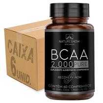 Kit 6x Bcaa 3:1:1 2000mg Concentrado 60tabs Natures Now