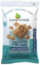 Kit 6X: Biscoito Tabletito Alho/Manjericão Low Carb Leve