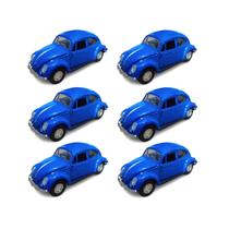 Kit 6x Brinquedo carrinho Fusca de propulsão - AP TOYS Kit 6x Brinquedo carrinho Fusca de propulsão - AP TOYS