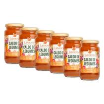 Kit 6X: Caldo De Legumes Natural Leviora 350Ml