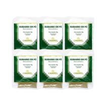 Kit 6x Chá Pacote Ruibarbo Po 30g - CHAMEL