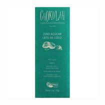 Kit 6X: Chocolate Ao Leite Coco S/ Açúcar Orgânico Chokolah
