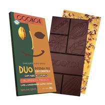 Kit 6X: Chocolate Duo Ammo 70% Caramelo Vegano Cookoa 80G