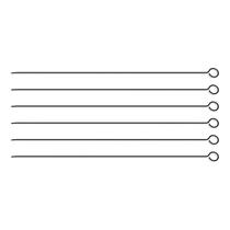 Kit 6X Espetinhos 40 cm Inox - Tramontina