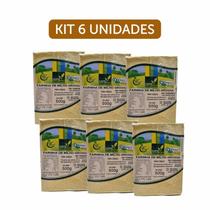 Kit 6X: Farinha de Milho Grossa (Para Cuscuz) Orgânica Coopernatural 500g