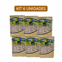 Kit 6X: Farinha Milho Grossa Cuscuz Orgânica Coopernatural