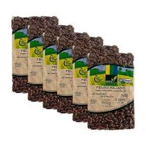 Kit 6X: Feijão Rajado Orgânico Coopernatural 500G