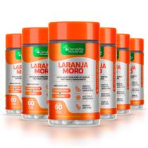 Kit 6x Frascos de Extrato De Laranja Moro, Café Verde, Cromo 3X1 - 360 Cápsulas, 700mg - Denavita