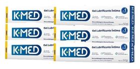 Kit 6x Gel Lubrificante Íntimo K-Med 50g - Cimed