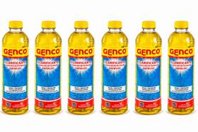 Kit 6x Genco Genfloc 1 Litro Clarificante de Piscinas Limpeza
