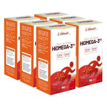 Kit 6x HiOmega - Omega 3 de Alta Concentração EPA (540mg) 60 cápsulas - Naturalis