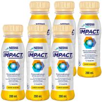 Kit 6x Impact Banana - 200ml cada - Nestle