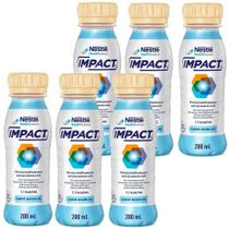 Kit 6x Impact Baunilha - 200ml cada - Nestle