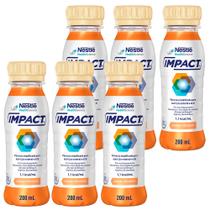 Kit 6x Impact Pessego - 200ml cada - Nestle