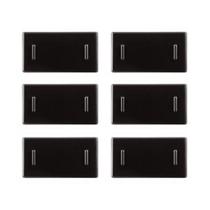 Kit 6x Interruptor Simples 57215/010 Grafite Liz Tramontina Kit 6x Interruptor Simples 57215/010 Grafite Liz Tramontina