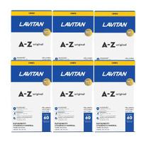 Kit 6x Lavitan A-Z Original 60 Comprimidos - Cimed