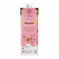 Kit 6X: Leite Vegetal Amêndoa A Tal Da Castanha 1L