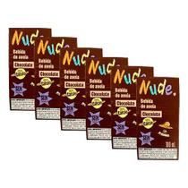 Kit 6X: Leite Vegetal De Aveia Kids Chocolate Nude 180Ml