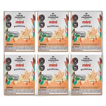Kit 6X: Leite Vegetal Mini Baunilha Orgânico A Tal Da