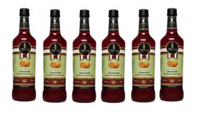 Kit 6x Licor Fórmula Curaçau Red 720ml Kit 6x Licor Fórmula Curaçau Red 720ml