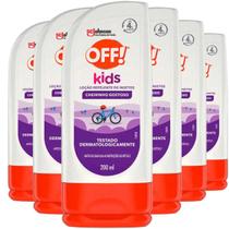 Kit 6X Loção Repelente De Insetos Johnson Off Kids 200Ml