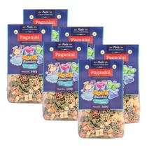 Kit 6X: Macarrão Bambini Princesas Tricolore Paganini 300G Kit 6X: Macarrão Bambini Princesas Tricolore Paganini 300G