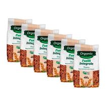 Kit 6X: Macarrão Fusilli Integral Orgânico Organic 400G