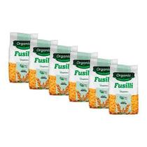 Kit 6X: Macarrão Fusilli Orgânico Organic 400G