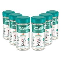 Kit 6x Magnésio de Malato (500mg) 120 Cápsulas - Meissen