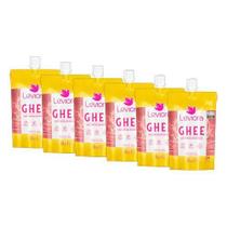 Kit 6X: Manteiga Ghee Sal Do Himalaia Sem Lactose Refil