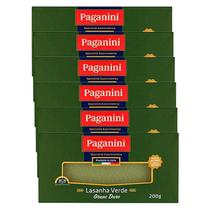 Kit 6X: Massa Para Lasanha Verde Paganini 200G