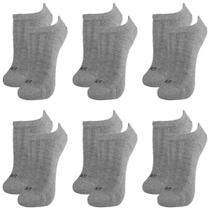 Kit 6X Meia Invisível AR15 Sport Poliamida Algodão Premium - Cinza Kit 6X Meia Invisível AR15 Sport Poliamida Algodão Premium - Cinza