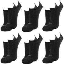 Kit 6X Meia Invisível AR15 Sport Poliamida Algodão Premium - Preto Kit 6X Meia Invisível AR15 Sport Poliamida Algodão Premium - Preto