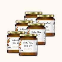 Kit 6X: Mel E Nuts Com Cacau E Baunilha Villa Piva 250G Kit 6X: Mel E Nuts Com Cacau E Baunilha Villa Piva 250G