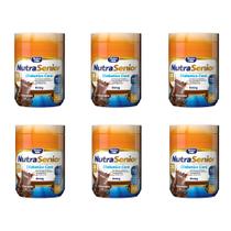 Kit 6X Nutra Senior Adulto 50+ Diabetics Care Complemento Alimentar 800g - 28 Vitaminas e Minerais