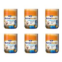 Kit 6X Nutra Senior Adulto 50+ Diabetics Care Complemento Alimentar 800g - 28 Vitaminas e Minerais