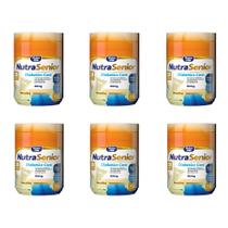 Kit 6X Nutra Senior Adulto 50+ Diabetics Care Complemento Alimentar 800g - 28 Vitaminas e Minerais
