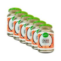 Kit 6X: Óleo De Coco Extravirgem Orgânico Qualicoco 500Ml