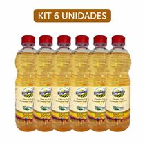 Kit 6X: Óleo de Soja Orgânico Biorgânica 500ml