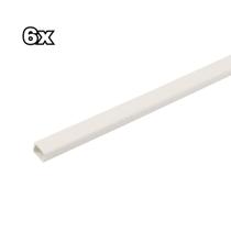 Kit 6x Organizador de Cabos Schneider 20x12mm Adesivo