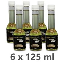 Kit 6X Otimizador Gasolina Teccom Speed Flex Náutico 125ml