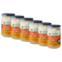 Kit 6X: Palmito Açaí Gratine Orgânico Salada Amazônia 320G