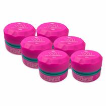 Kit 6x Pasta Cabelo Brilho Vip Essence V1 80g Alfa Looks