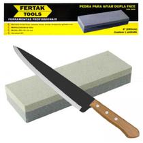 Kit 6x Pedra Para Afiar Dupla Face Retangular 8" Fertak 9906