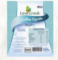 Kit 6X: Polvilho Azedo Sem Glúten Leve Crock 500G